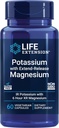 Life Extension Potassium with Extend-Release Magnesium – Heart health supplement for blood pressure support with two essential minerals – Non-GMO, vegetarian, gluten-free – 60 capsules