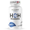 Halle naturelle Hall HGH Complexe - Complexe acide amino - Soutien musculaire et d'entraînement - Formule énergie et récupération - L-arginine, L-ornithine, L-glutamine - 60 comprimés (30 jours d'approvisionnement)