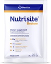 Poudre de restauration de la nutrisite pour le soutien de la guérison des plaies, y compris les protéines de lactosérum, la L-glutamine, les vitamines A, C et le zinc – sans gluten et sans sacarose, sans aromatisants (1 portion) 1,02 Oz
