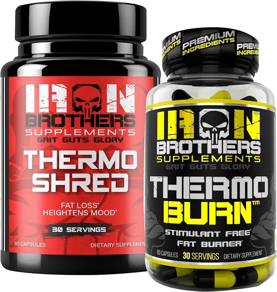 Thermogénique Fat Burners & Stimulant Free Fat Burner Bundle pour les hommes/femmes.
