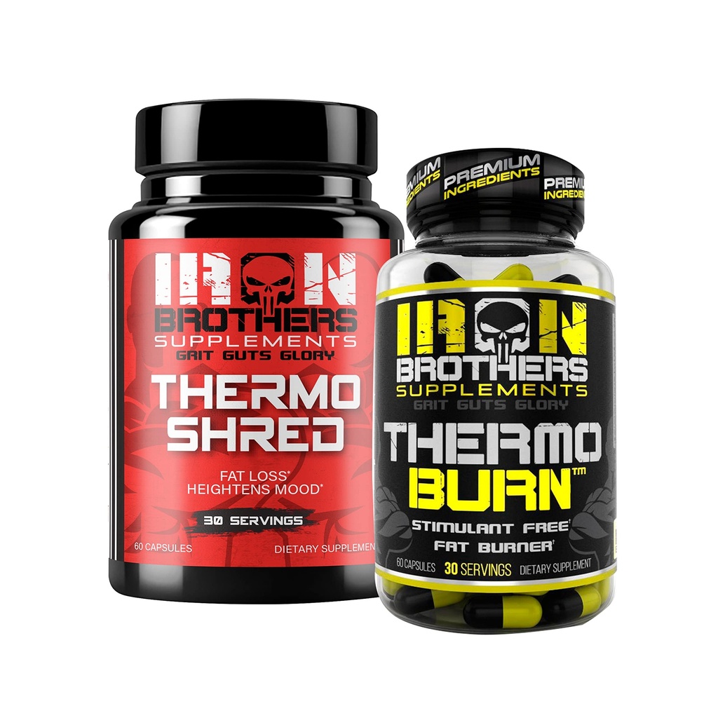 Thermogénique Fat Burners & Stimulant Free Fat Burner Bundle pour les hommes/femmes.