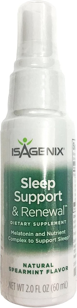 Isagenix Soutien et renouvellement du sommeil - Saveur naturelle de Spearmint