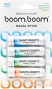 BoomBoom Nasal Stick (technologie de flux de vapeur) Cool Rafraîchissement Sensation (Mint, Menthe d'hiver, Tropical, Spearmint)