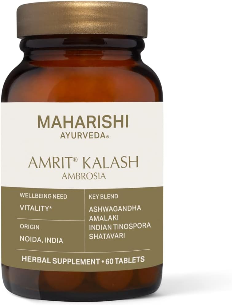 Maharishi Ayurveda Amrit Kalash Ambrosia (60 comprimés - 500 mg) (60 comprimés, Amrit Kalash)