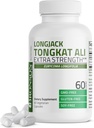 Bronson Longjack Tongkat Ali Extra Strength, 60 capsules végétariennes
