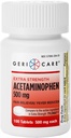 GeriCare Extra Strength Acétaminophène analgésique Comprimés réducteurs de fièvre, Strength 500mg Comprimé articulaire, musculaire, arthrite, soulagement de la douleur dorsale 100 Compte (paquet de 1)