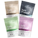 Sprout Living, Epic Protein Pro Collagen, Matcha conscient, Real Sport et café complet, 12 portions