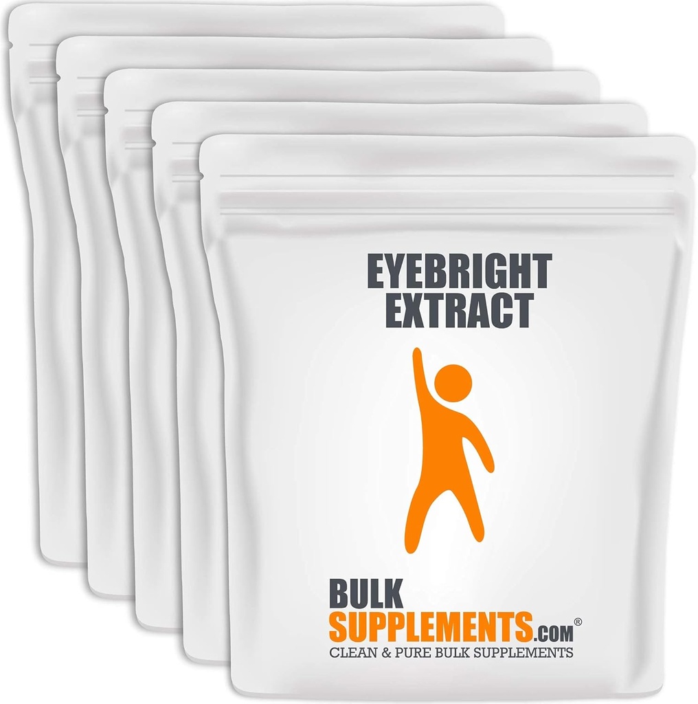 BulkSupplements.com Poudre d'extrait d'oeil - Extrait d'oeil brillant - Suppléments d'oeil - Supplément d'herbe d'oeil droit - Suppléments pour la santé des yeux pour adultes (5 kilogrammes - 11 lbs)