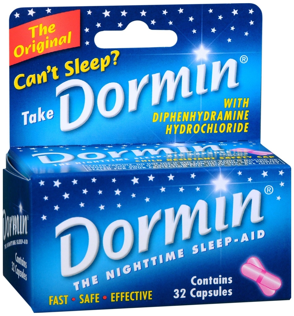 Dormin aide au sommeil nocturne, 32 capsules