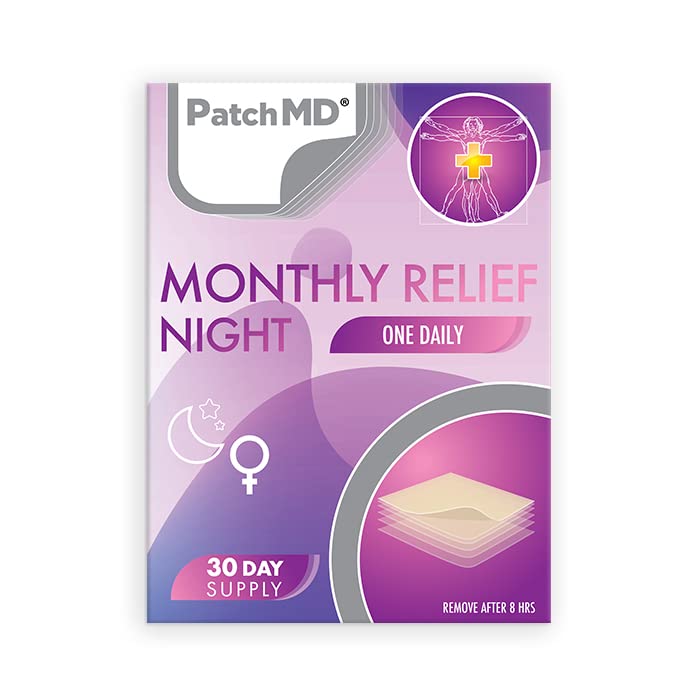 PatchMD - PMS Night Topical Patch - 30 jours d'approvisionnement
