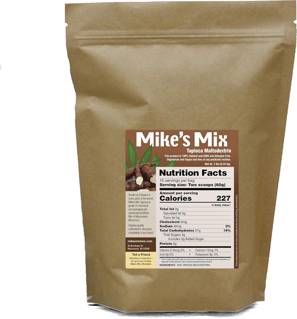 Mélange de Mike Tapioca Maltodextrine (2 lbs)