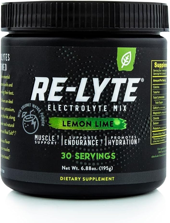 Generic Re-Lyte Electrolyte Drink Mix Lemon Lime 30 Servings 6.88 oz.
