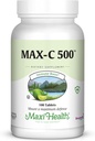 Maxi Health MAX C 500 mg - Vitamine C - avec complexe de bioflavonoïdes au citron - 100 comprimés