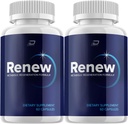 Renouveler le supplément Capsules, Renouveler la formule de régénération métabolique, Renouveler les pilules, Renouveler les capsules Critiques, Renouveler la force maximale (2 Pack - 120 Capsules)
