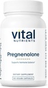 Nutriments vitaux - Pregnénolone - Soutient l'humeur, la mémoire et la fonction immunitaire - 60 capsules végétariennes par bouteille - 10 mg