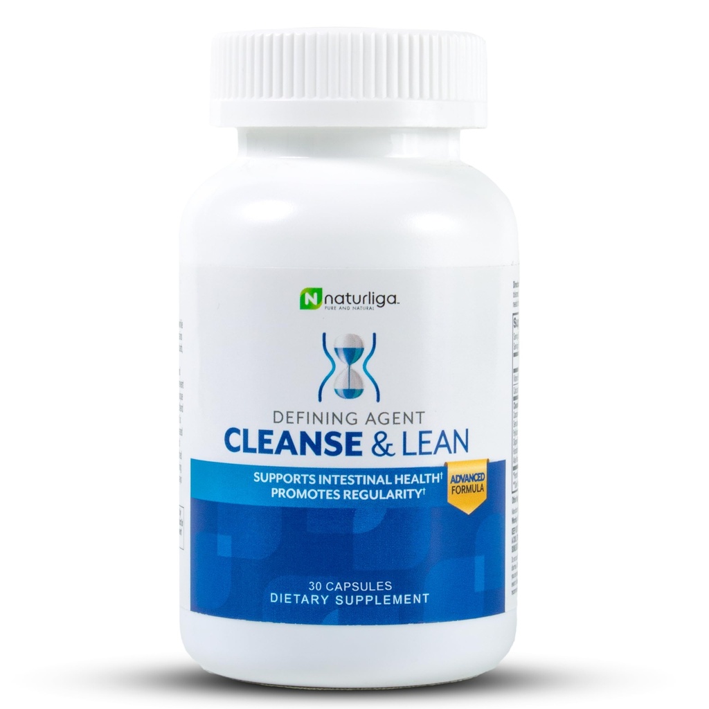 Max Muscle Naturaliga Cleanse and Lean Defining Agent Herbal Cleanse for Regularity w/Natural Detoxifiant Ingrédients for Gut Health Colon Detox Health and Bloating, 30 Nombre