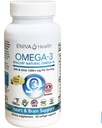 Eniva Omega-3 Huile de poisson High EPA/DHA Premium Huile de poisson Supplément quotidien (60 capsules)