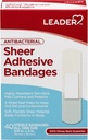 bandages adhésifs stériles, sans latex, mélangés avec la peau, aide à prévenir les infections, protection confortable pour les premiers soins et les blessures (3/4" x 3", 40 comte)