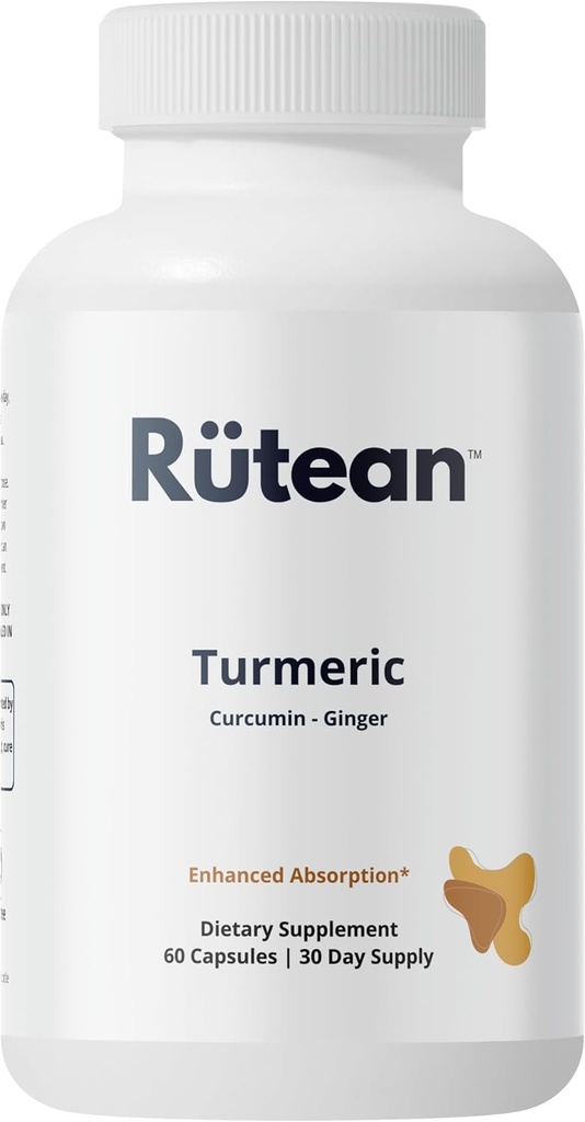 Capsules curcumines - Capsules curcumines de haute puissance avec gingembre et poivre noir - Joint Support - 60 Capsules