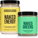 NAKED Vegan Energing Bundle Citrus Energy Nutrition Super Greens Poudre de vert biologique Supplément