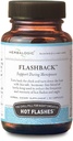 Herbalogic - Capsules d'herbes flashback - Relief naturel pour les éclairs chauds ménopausés, les sueurs nocturnes, l'insomnie, l'irritabilité et l'humeur - 30 Cap Count