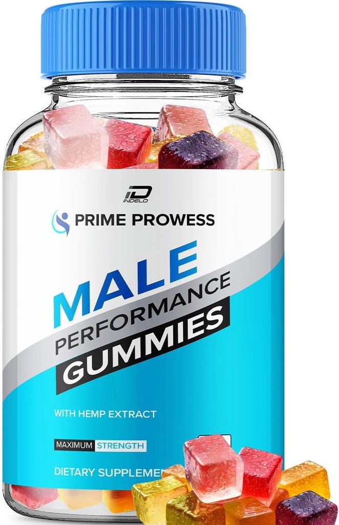 Prime Prowess Gummies - PrimeProwess Gummies de chanvre, Prowess Prime Formula Official Hemp Gummies - Natural Hemp Oil Advanced Formulation, ProwessPrime Gummies Avis (1 Pack - 60 Gummies)