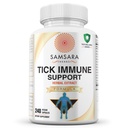 Samsara Herbs Tick Immune Support - japonais Knotweed, Cats griff, Andrographis, Cryptolepis, Sarsaparilla, Resveratrol, Tick Bite Support 240 Capsules
