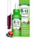 Nature's Truth B12 Sublingual Liquid Drops $10,000 mcg $ 2 oz=Actualité rapide $ Vegan, non-OGM et sans gluten