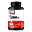 FORCE FACTOR CLA Suppléments, CLA 1000 mg, acide linoléique conjugué pour soutenir la composition corporelle et la masse musculaire maigre, en huile de carthame, sans stimulant, sans OGM, 90 softgels