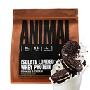 Poudre de protéines isolate de la lactosérum animal - Loaded for Pre & Post Workout Muscle Builder and Recovery with Digestive Enzymes for Men & Women - 25g Protéines, Grand Goût, Faible Sucre - Cookies et Crème 2 lbs
