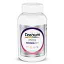 Centrum Minis Multivitamine pour femmes Argent 50 Plus, Supplément multiminérale avec vitamine D3, vitamine B, ingrédients non OGM, soutient la mémoire et la cognition chez les adultes âgés - 280 Ct