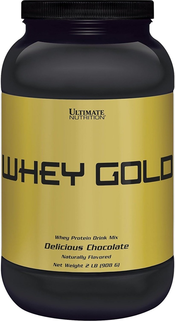 Ultimate Nutrition Whey Gold Protein Powder with 20 Grams of Protein Whey Protein Isolate and Amino Acids for Maximum Muscle Development and Recovery, 27 Servings, Chocolate