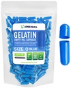 XPRS Nutra Taille 0 Capsules vides - 100 Compte Capsules de gélatine vides - Pills Bricolage Capsule Remplissage - Pure Pill Gel Caps pour Do-It-Youlf Suppléments (Blue)