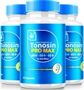 NutraRize (3 Pack) Tonosin Pro Max Capsules, Formule Santé Oreille Officielle, Supplément All-Natural pour promouvoir la Santé Oreille Intérieure, Soutien auditive Premium, TonosinProMax Critiques (180 Capsules)