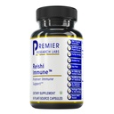 Premier Research Labs Reishi Immune Support Supplément- Reishi Mushroom Capsules, Extrait de champignons Reishi bio pour les femmes et les hommes, contient des algues rouges, curcuma, chardon de lait - 90 capsules Vegan pure