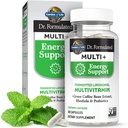Jardin de la vie Dr. Formulé Multi+ Soutien énergétique : Multivitamine liposomique fermentée + Extrait de café vert, Rhodiola et probiotiques - Boost Energy, Soutien Digestion et santé immunitaire, 30 Capsules