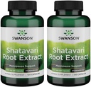 Swanson Shatavari Rejuvenator féminin ayurvédique 500 Milligrammes 120 Capsules (2 Pack)