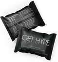 GET Hype Energy Gummies (en anglais seulement) Vegan, non OGM, supplément énergétique sans gluten avec caféine, vitamine B12, B6, vitamine C & zinc (en anglais seulement) Boost Focus, clarté mentale et énergie (en anglais seulement)