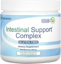 Complexe de soutien intestinal de la biogénèse de Nutra - Poudre de santé de Gut, supplément intestinal GI pour les femmes et les hommes, L-Glutamine, Elm sliptery, Marshmallow & Licorice - 5,6 oz (20 portions)