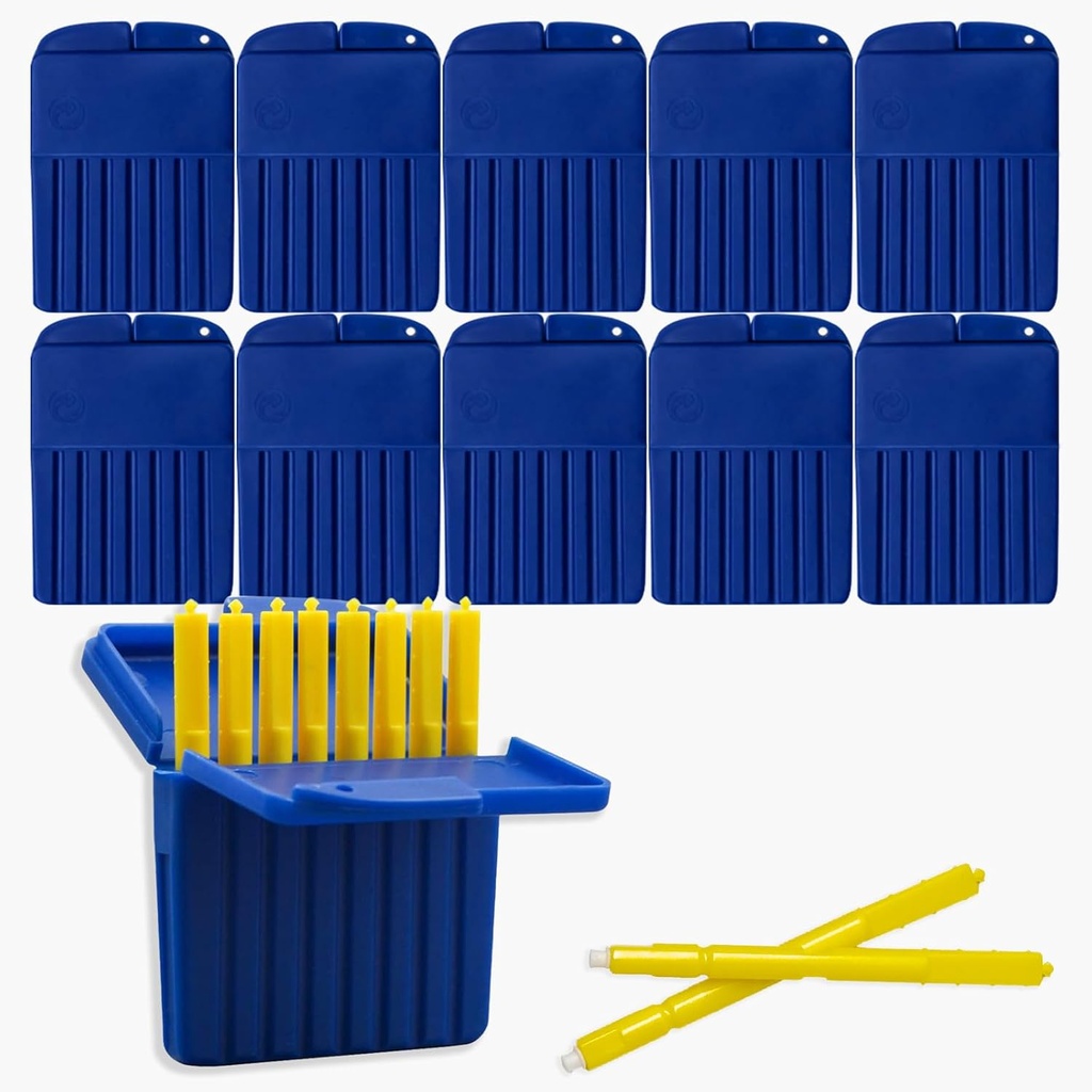 (80 Pcs) Starkey Hear Clear Aid Wax Guards Filtres, Starkey Wax Guards pour les aides auditives Filtres Accessoires, trousse de nettoyage d'appareils auditifs, outil de nettoyage de pièces d'oreilles(10 paquets)