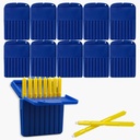 (80 Pcs) Starkey Hear Clear Aid Wax Guards Filtres, Starkey Wax Guards pour les aides auditives Filtres Accessoires, trousse de nettoyage d'appareils auditifs, outil de nettoyage de pièces d'oreilles(10 paquets)