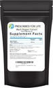 Prescripted For Life Piperine Powder, 95 % de poudre d'extrait de poivre noir, stimule l'absorption des nutriments, sans gluten, végétalien, non OGM, antioxydant naturel (0,5 oz / 14g)