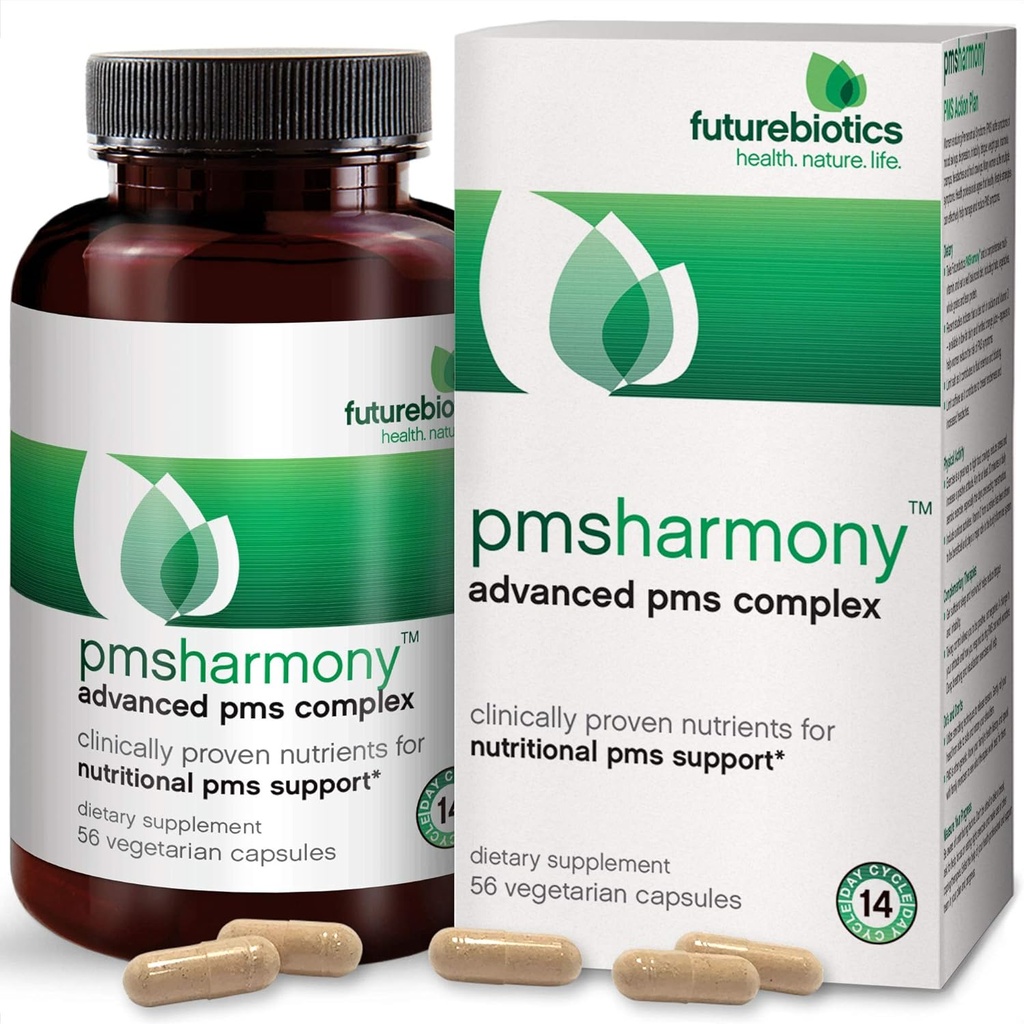 Futurebiotiques PMSHarmony, PMS & Hormone Support 56 Capsules végétariennes