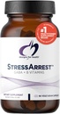 Designs for Health StressArrest - 300mg GABA avec Glycine, Acide Pantothénique + Niacinamide (Vitamine B3) pour promouvoir une réponse calme au stress - Supplément sans gluten non OGM (90 capsules)