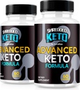 (2 Pack) Pilules de kéto écrémés, Capsules de perte de poids de kéto écrémé Premium, All Natural Keto supplément pour soutenir la condition physique et les objectifs du corps, Critiques officielles de kéto écrémés (120 Capsules)