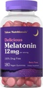 Carlyle Tahoe Nutritionals Melatonin Gummies 12mg. 180 Count.