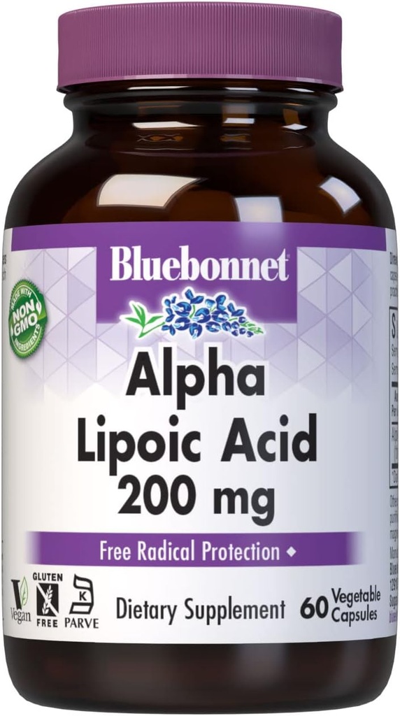 ACIDE LIPOIQUE ALPHA BLUEBONNET 200 mg
