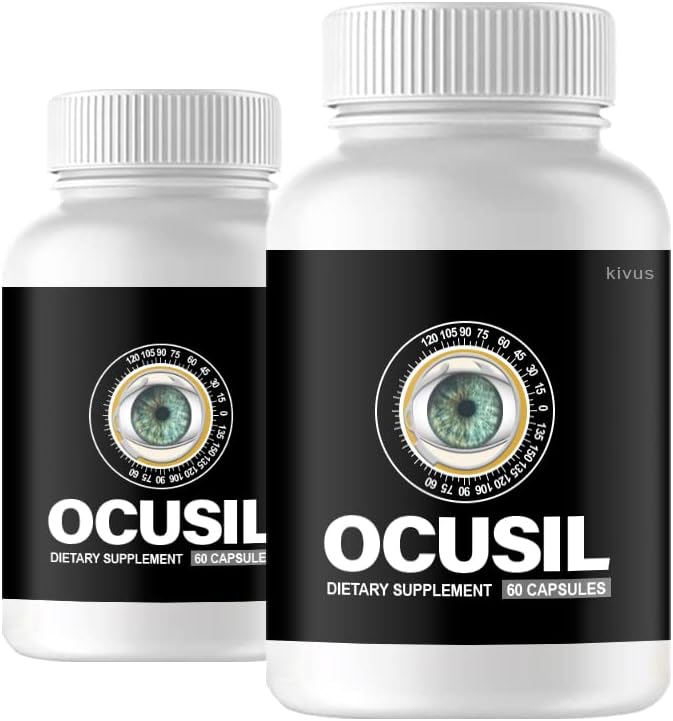 (2 Pack) Ocusil - Ocusil Eye Support Dietary Supplément (120 Capsules)