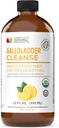 Complet naturel Gallbladder Complet - Supplément liquide pour le soutien de Gallbladder, le nettoyage du foie et la santé digestive avec vinaigre de cidre de pomme, curcuma, betterave, enzymes digestives, chardon de lait - 12oz