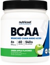 Nutricost BCAA poudre 2:1:1 (Pomme verte, 60 portions)